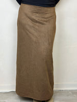Load image into Gallery viewer, Maxi skirt suede