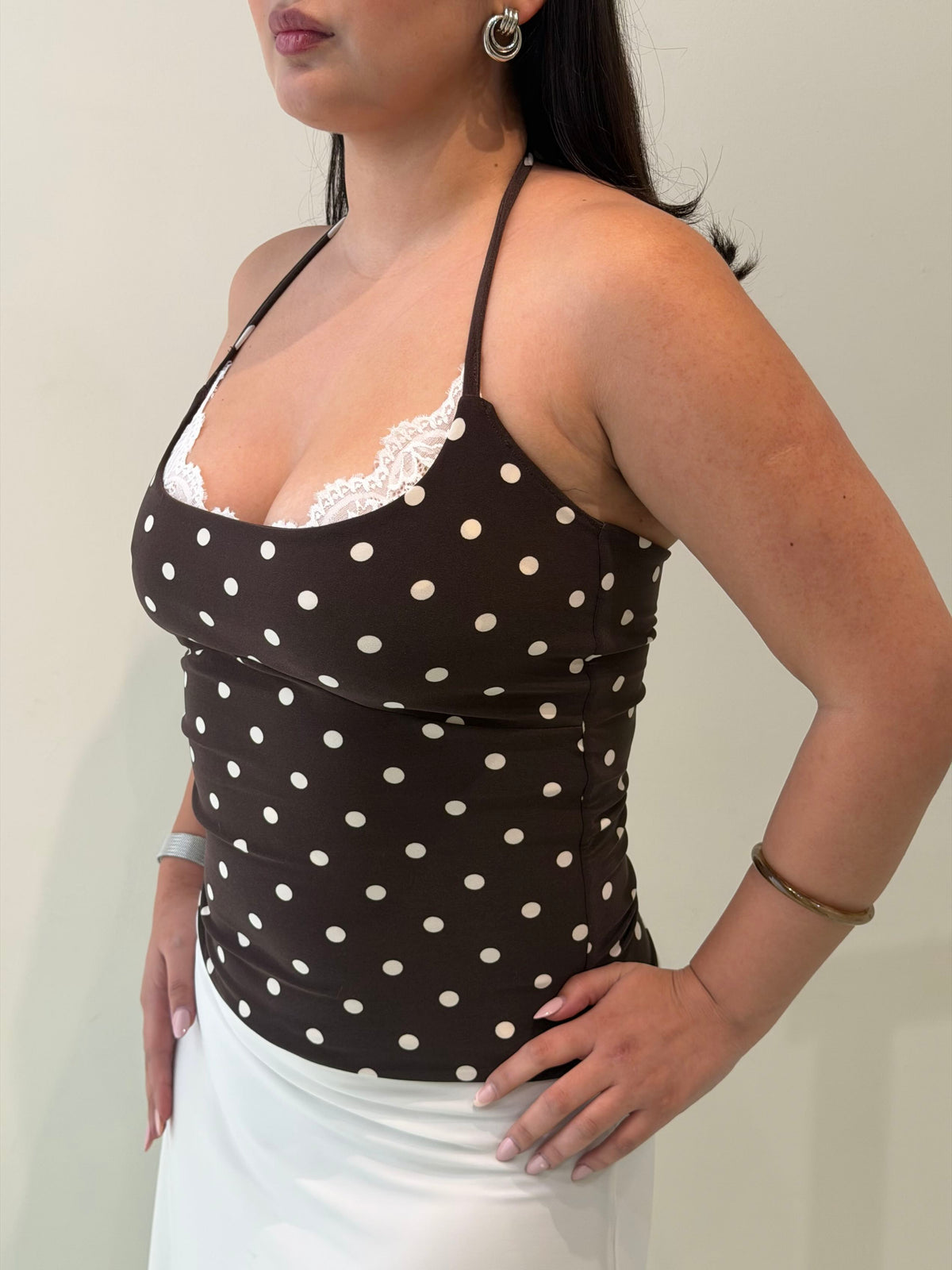 Top sophia encaje