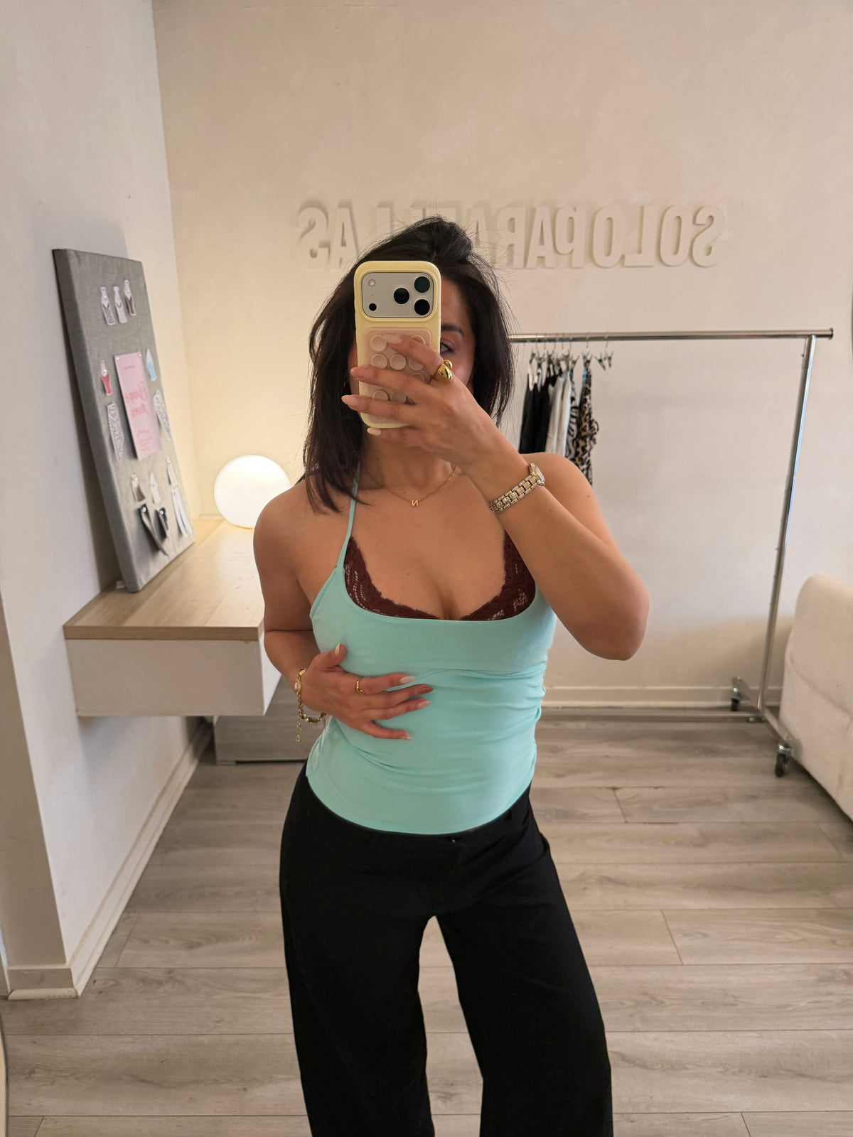 Top sophia encaje
