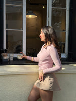 Load image into Gallery viewer, Falda short Marsella suede
