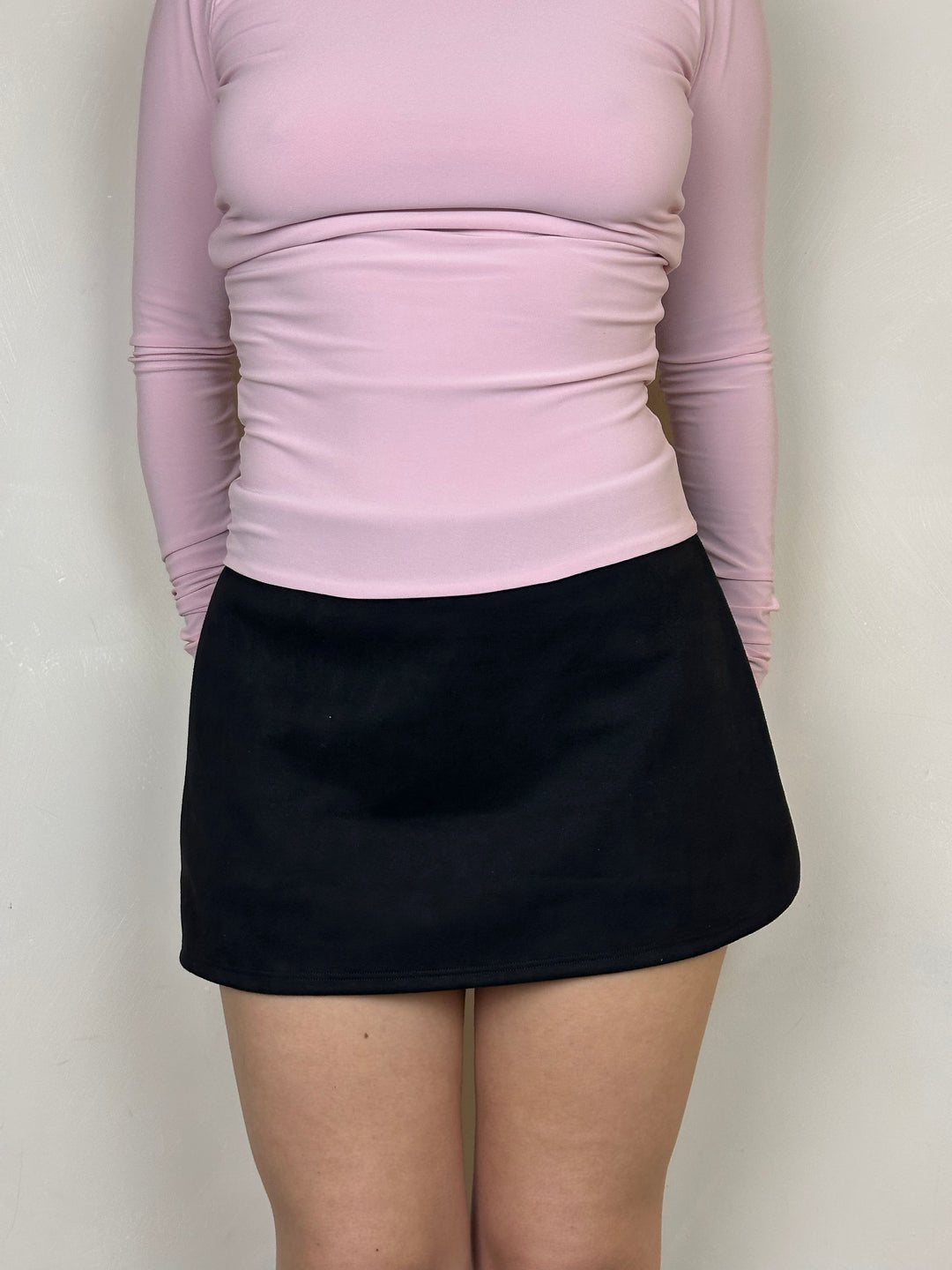 Falda short Marsella suede