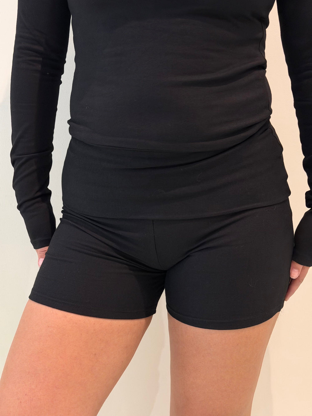 Short Bianca algodón