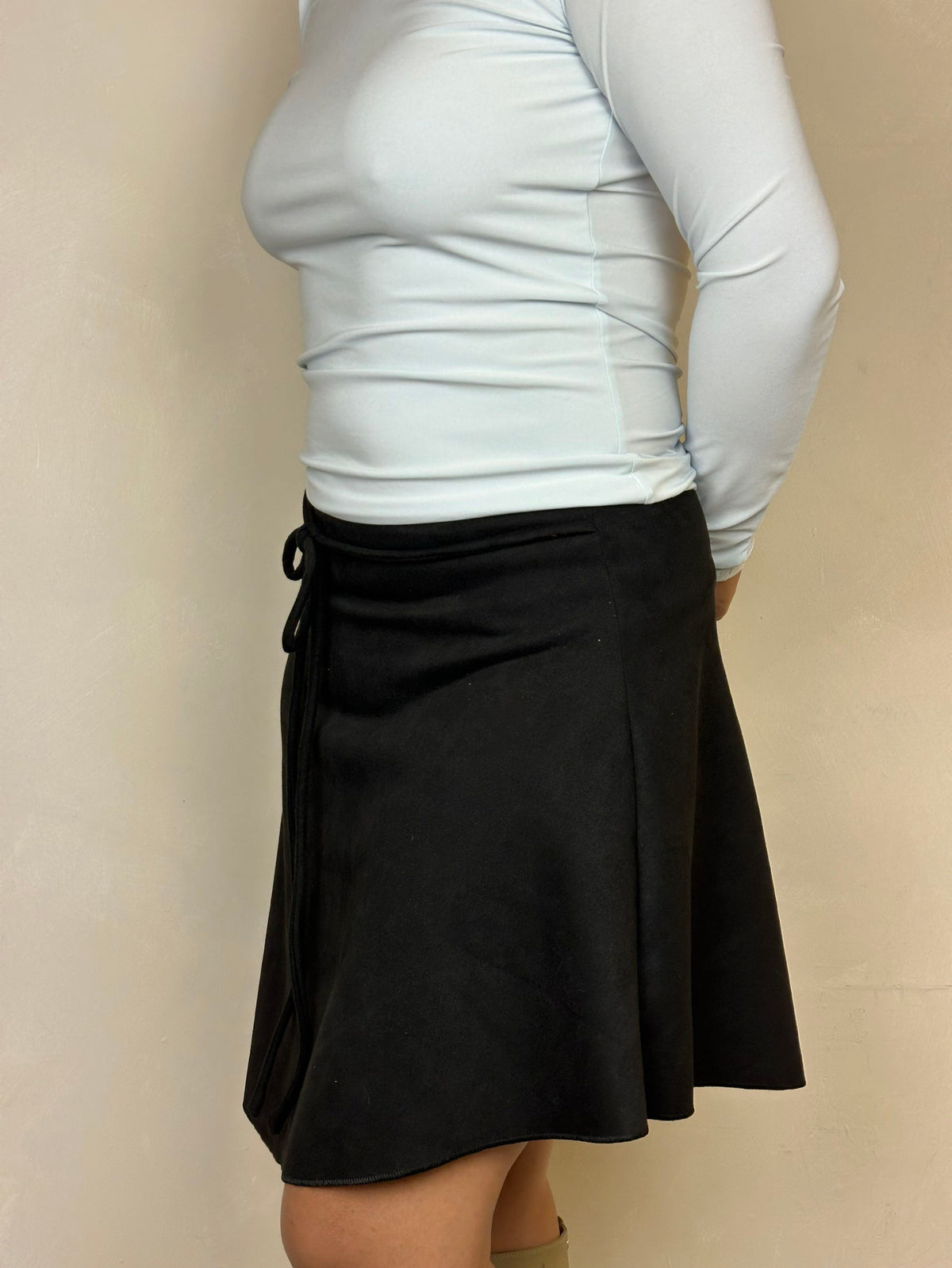 Midi skirt  suede