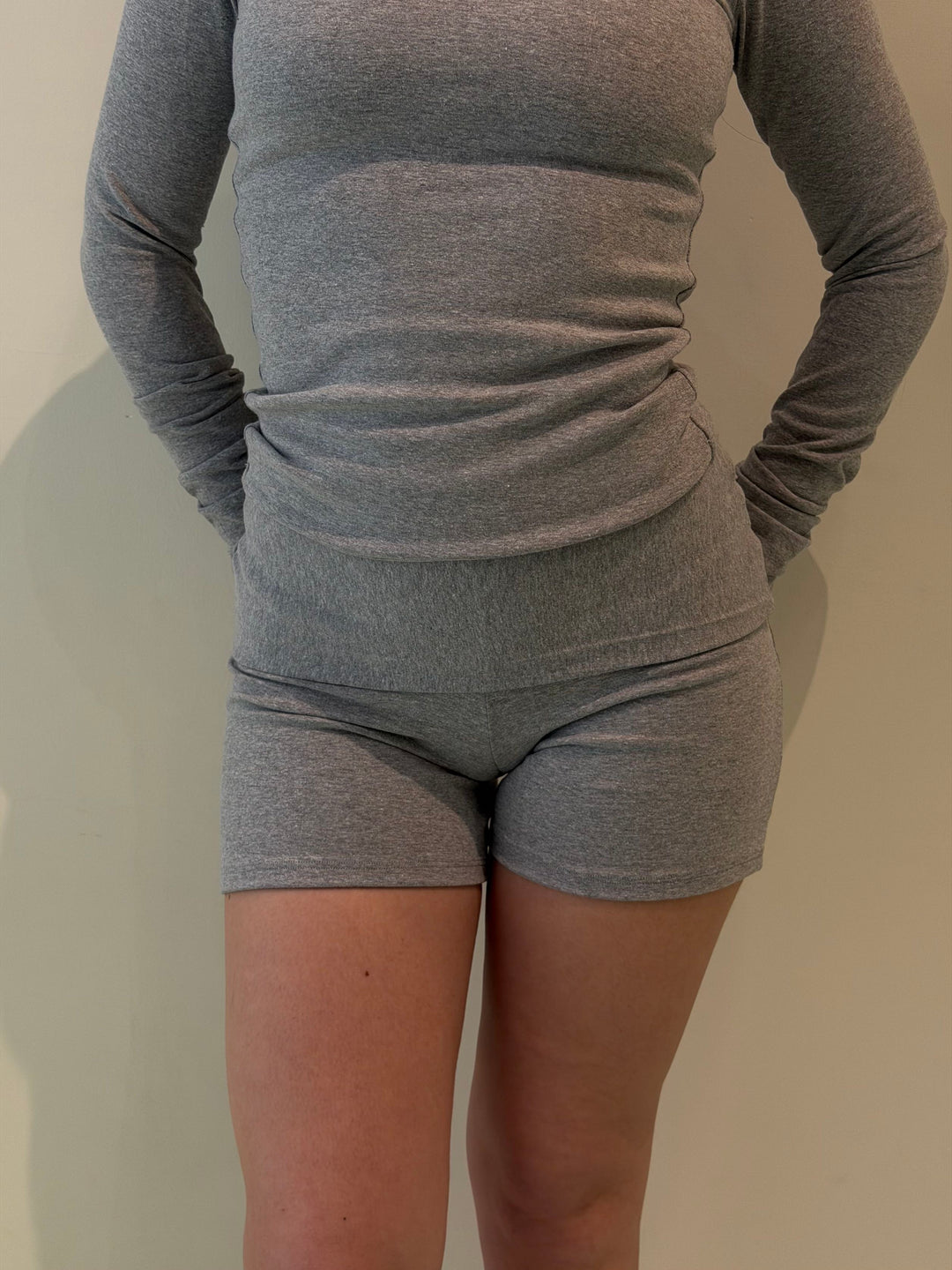 Short Bianca algodón