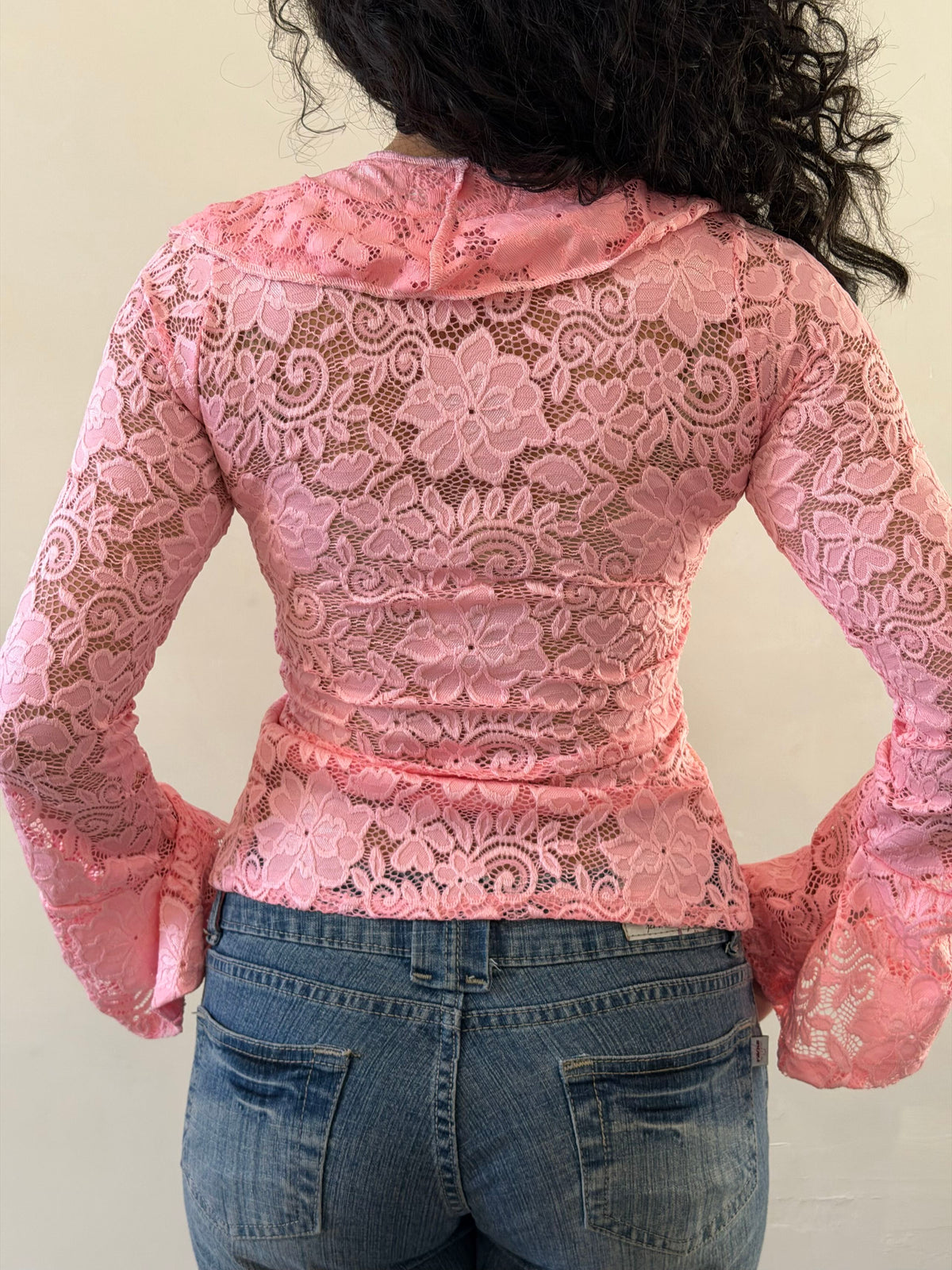 Top allegra encaje