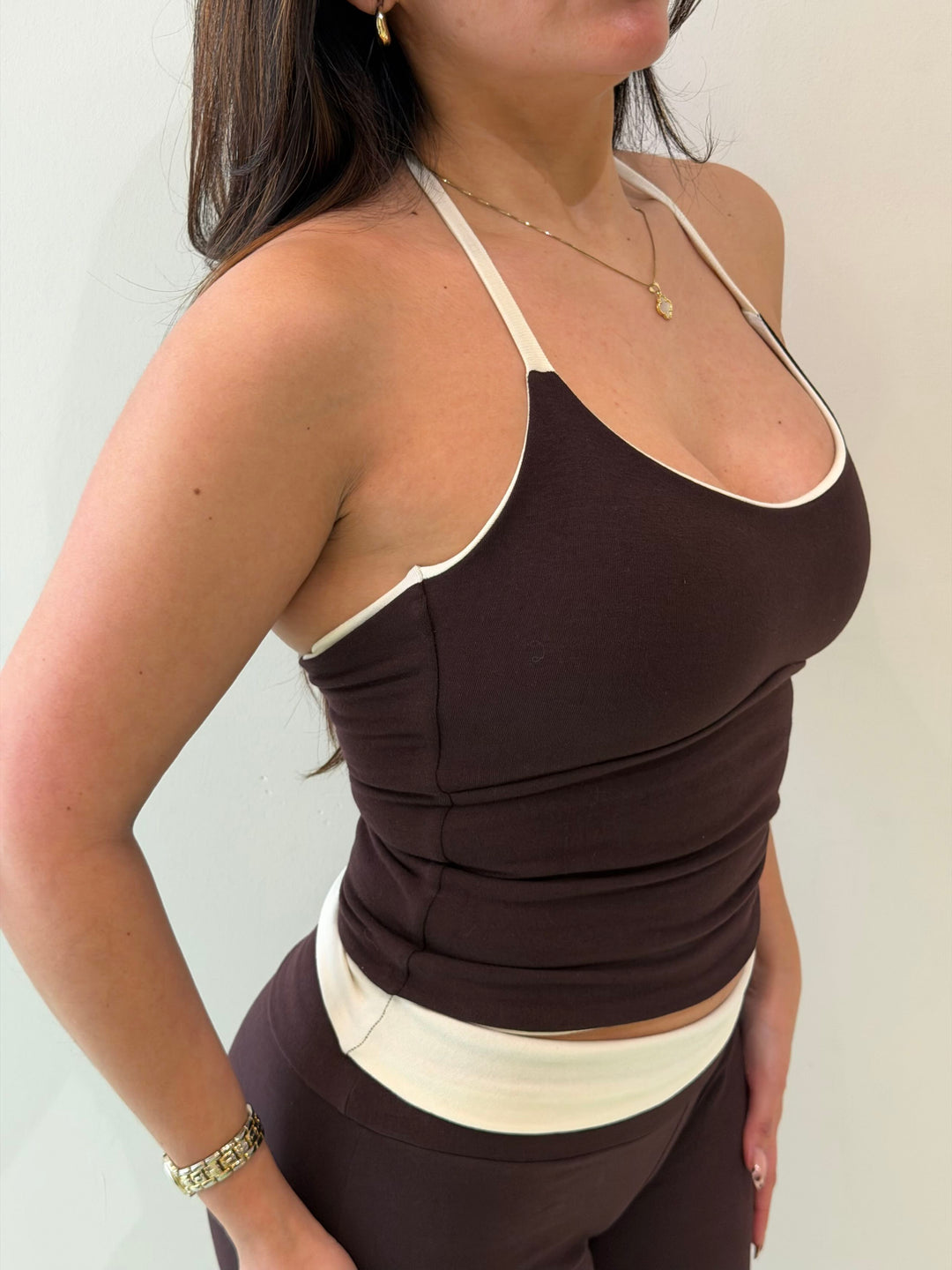 Top Sophia double layer algodón