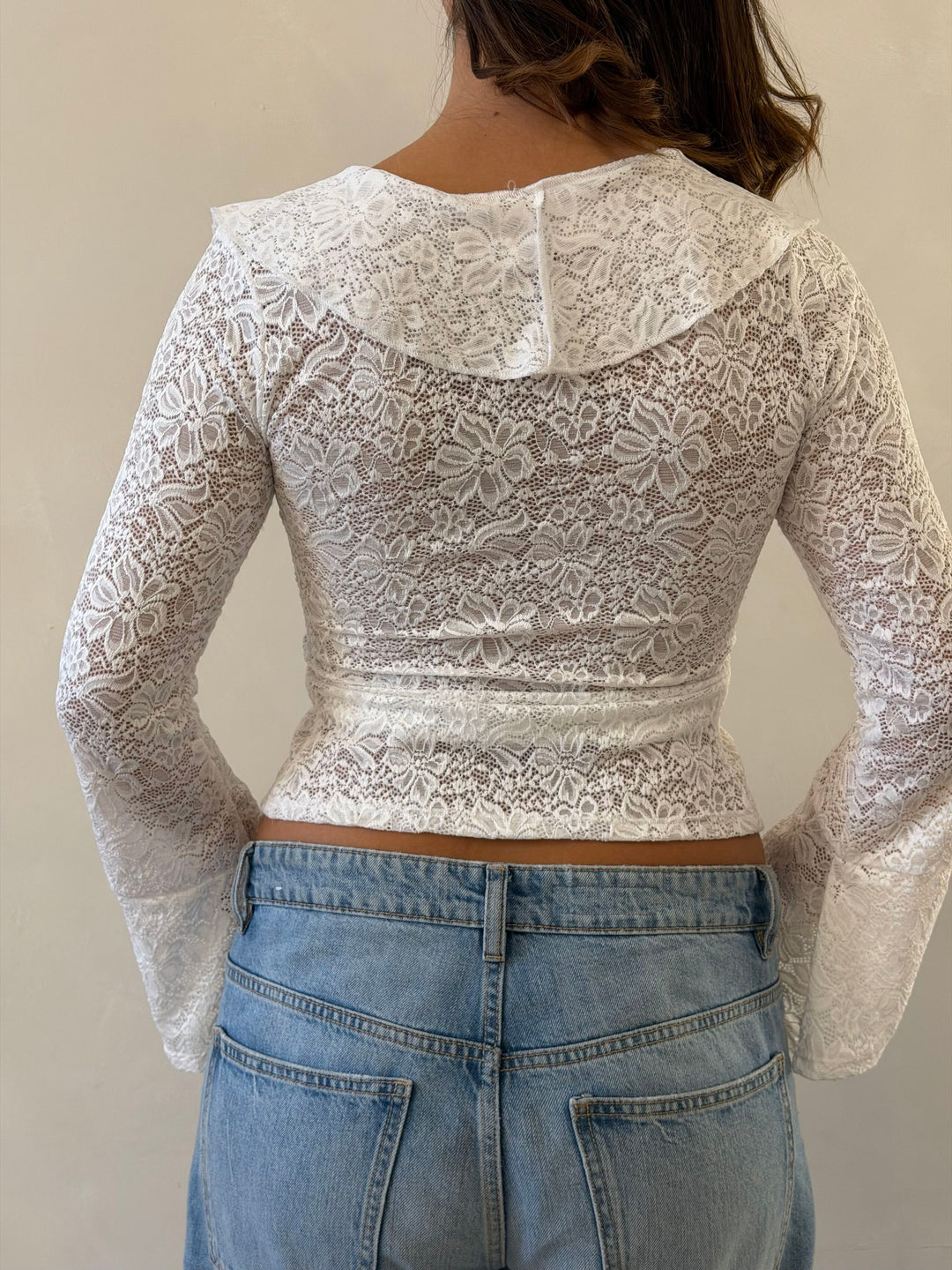 Top Allegra encaje