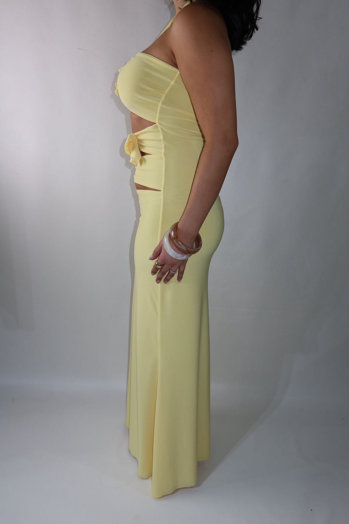 Maxi dress positano amarillo