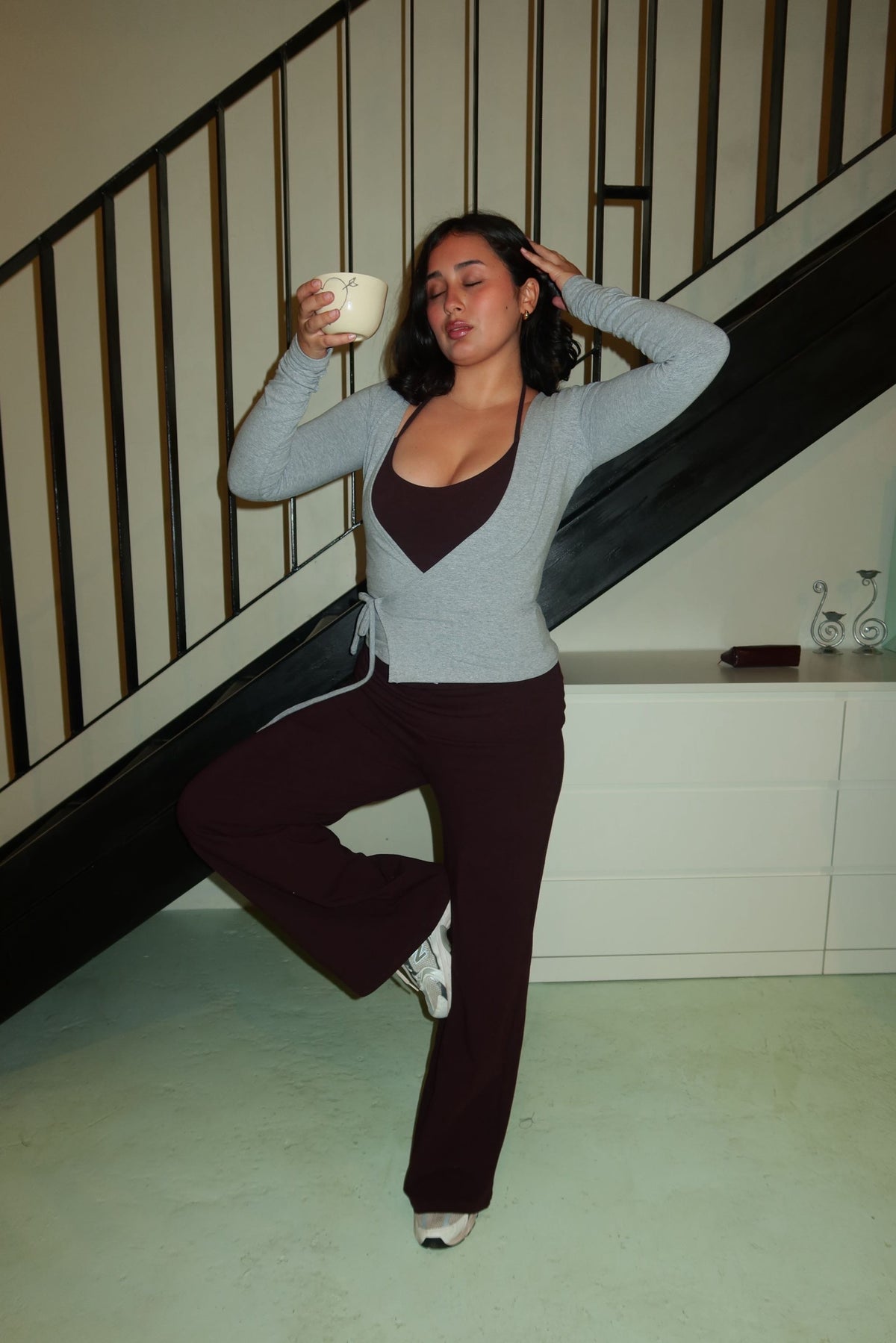 Pantalón bianca algodón