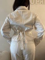 Load image into Gallery viewer, Chaqueta denim Olivia Blanca
