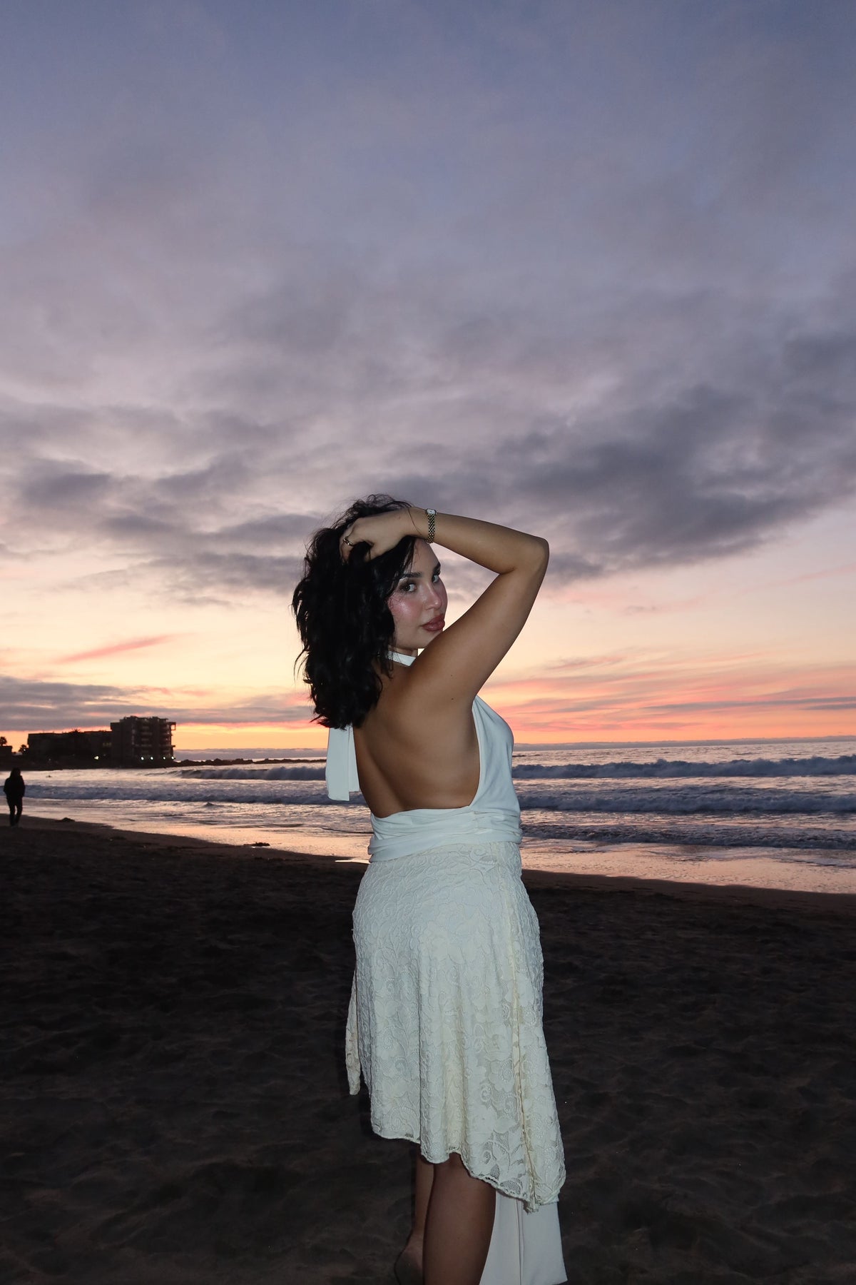 Midi  skirt encaje
