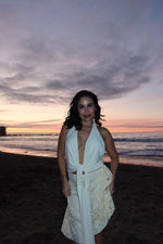 Load image into Gallery viewer, MIDI  SKIRT ENCAJE
