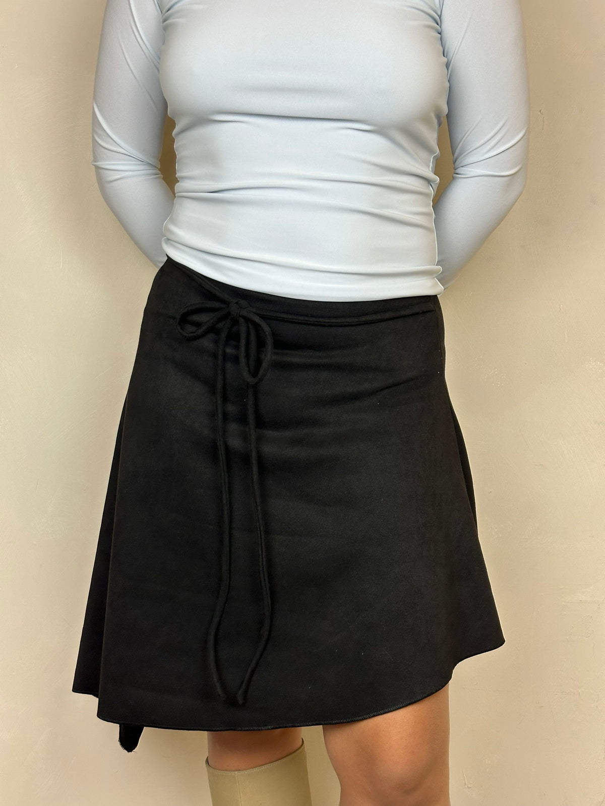 Midi skirt  suede