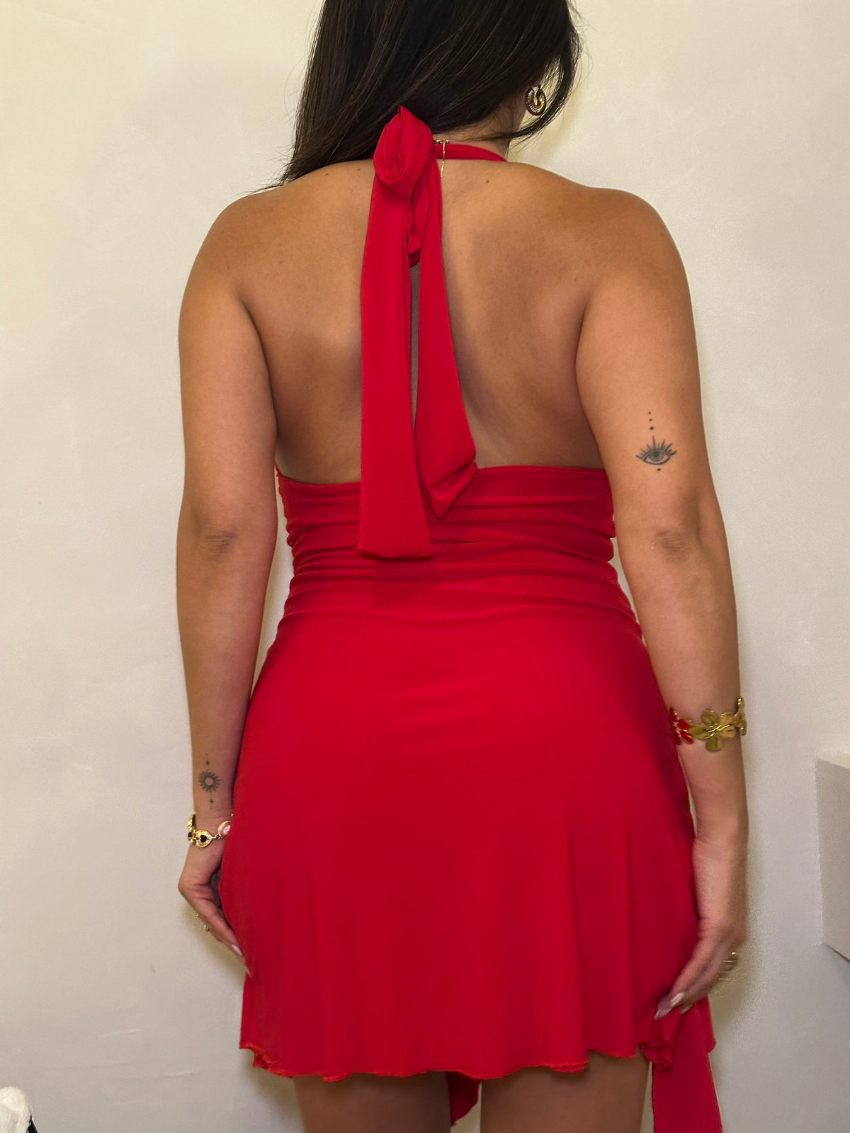 Midi dress verona rojo