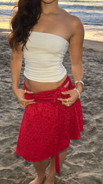 Load image into Gallery viewer, MIDI  SKIRT ENCAJE
