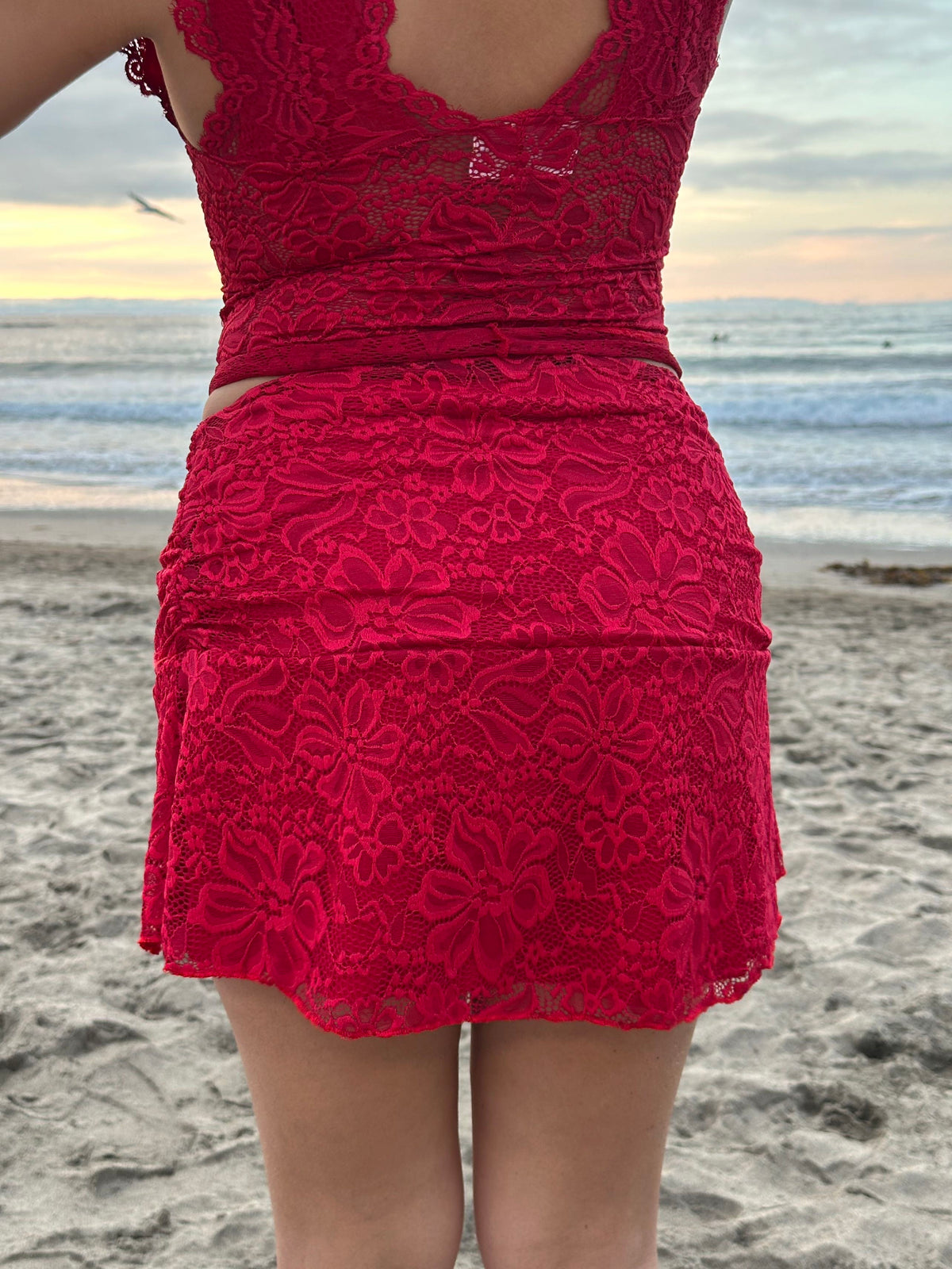 Kelly  mini skirt encaje