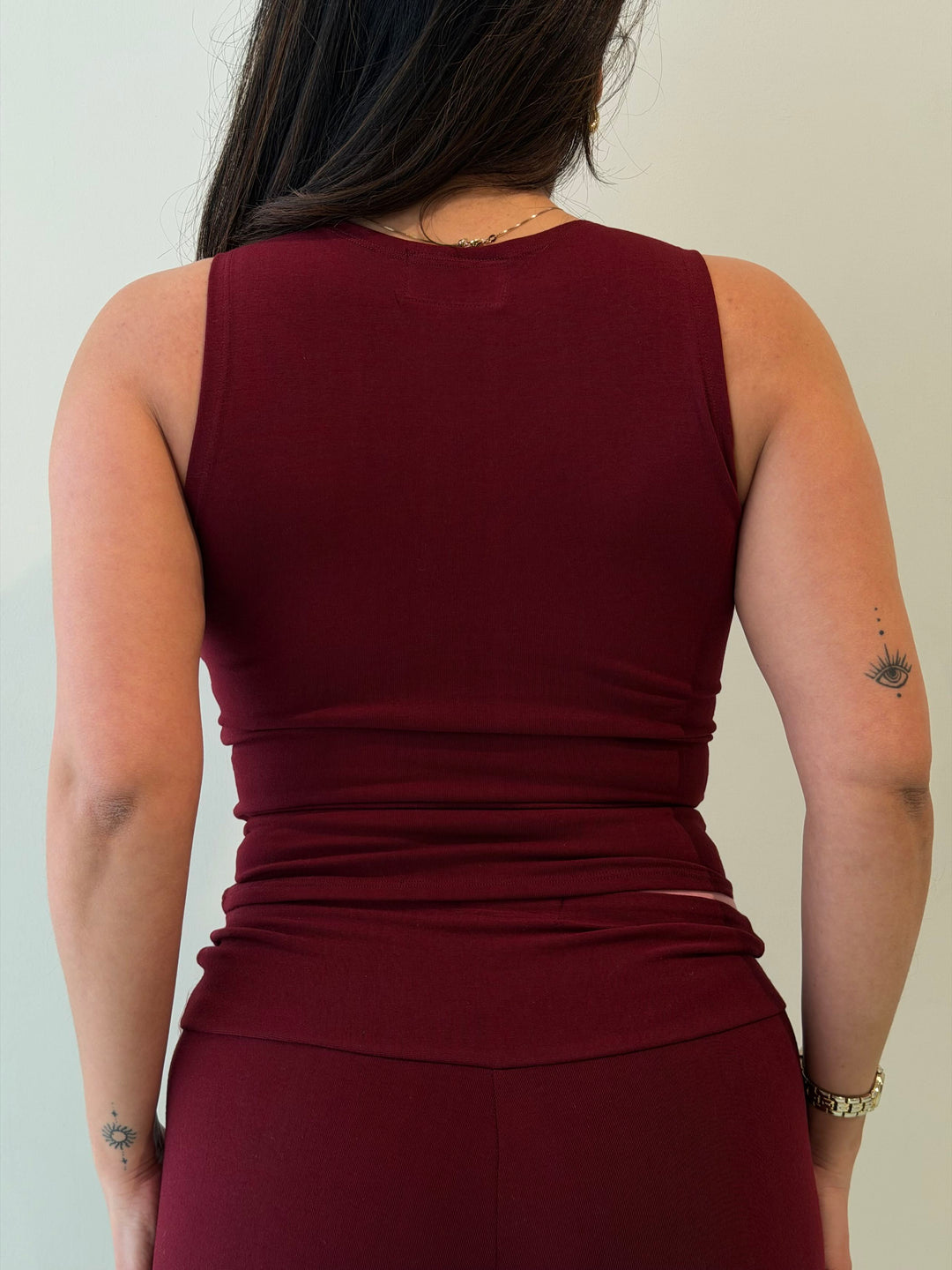 Top ivy algodón