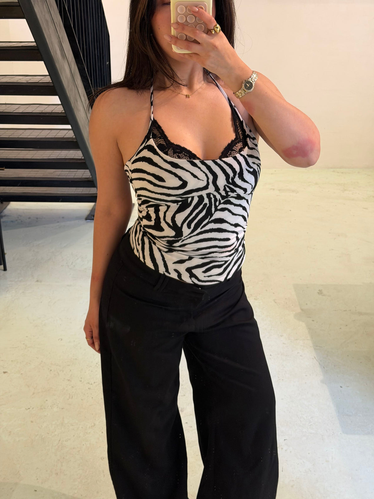 Top sophia encaje