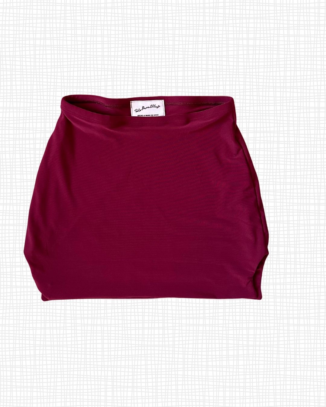 Morgan mini skirt burdeo